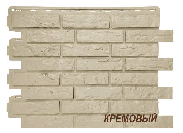 Фасадная панель Альта-Профиль Кирпич Рижский ЭКО